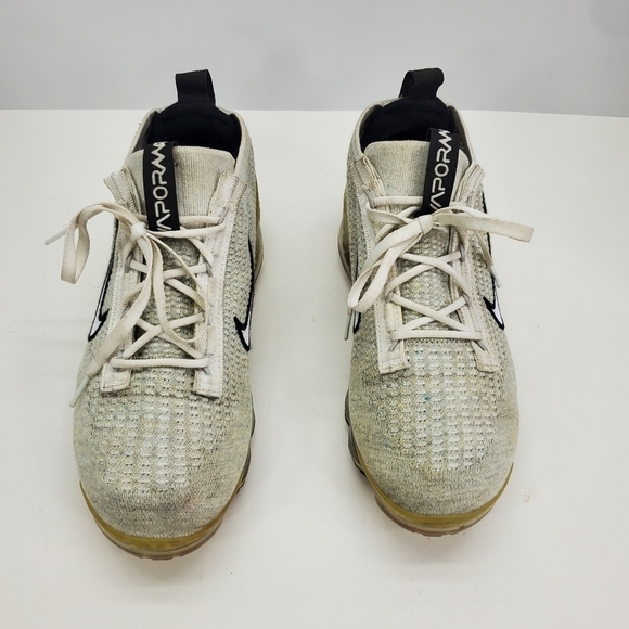 Nike Shoes Youth 7 Women 8.5 Air VaporMax 2021 Flyknit Monochrome - Picture 2 of 12